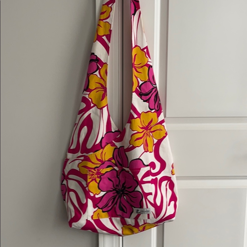 Large Hawaiian Criss-cross Tote Bag